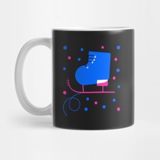 Blue Neon Skates Mug